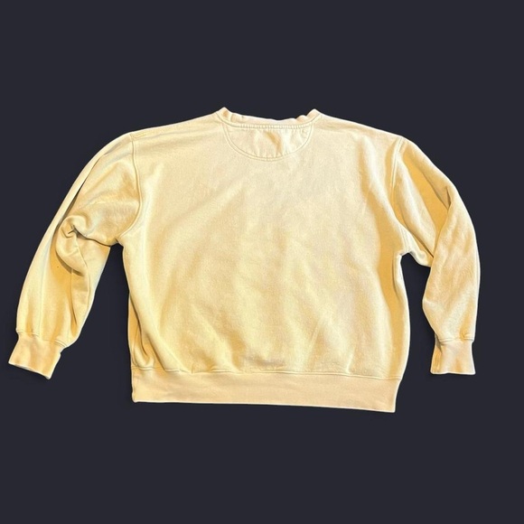 Vintage William & Mary College Williamsburg Virginia Yellow Sweater Medium - Picture 2 of 8